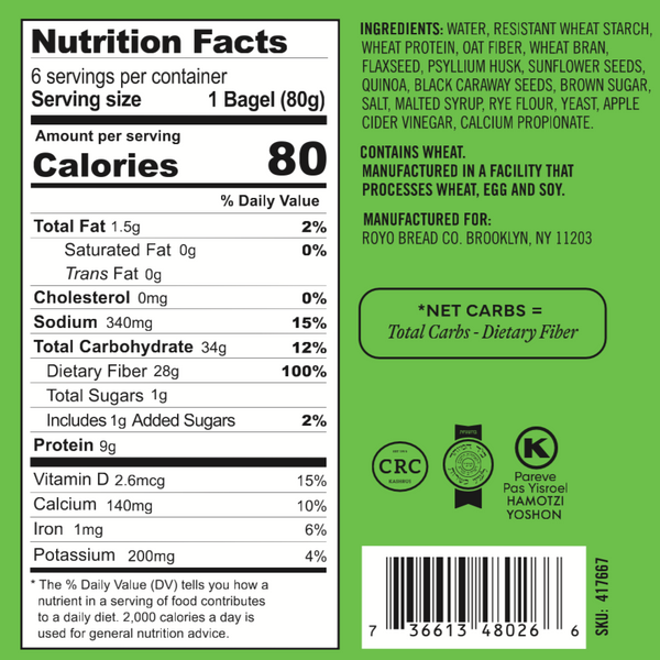 Super Seed Keto-Friendly Bagel
