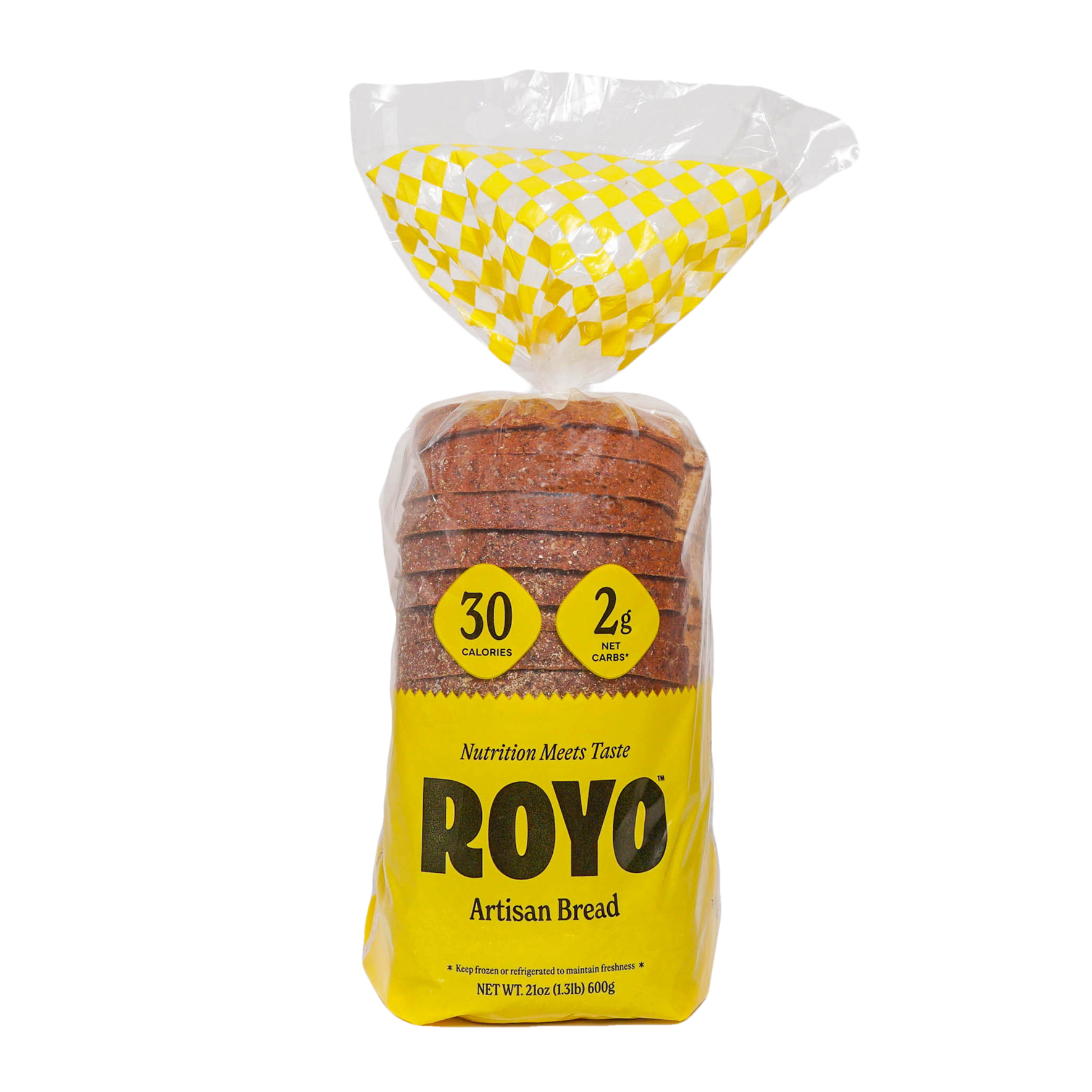 MADE WITH FLAXSEED ROYO BREAD CO.