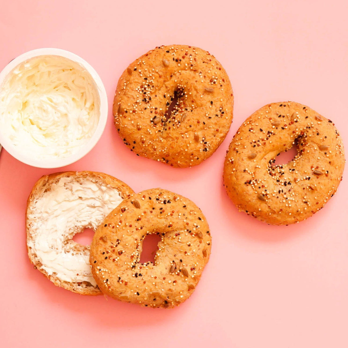 Super Seed Keto Friendly Bagel ROYO BREAD CO Super seed keto friendly bagel royo bread co