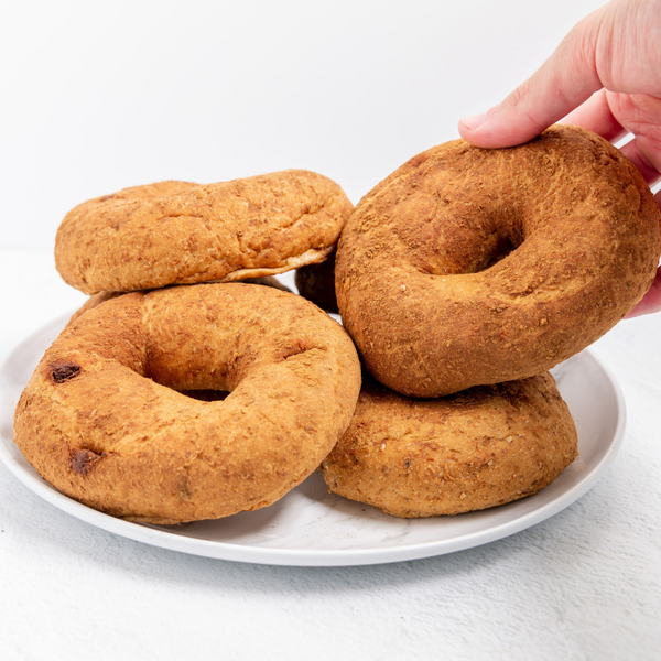 Cinnamon Raisin Keto-Friendly Bagels